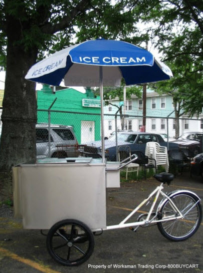 800 Buy Cart V IT Ice Cream Tricycle