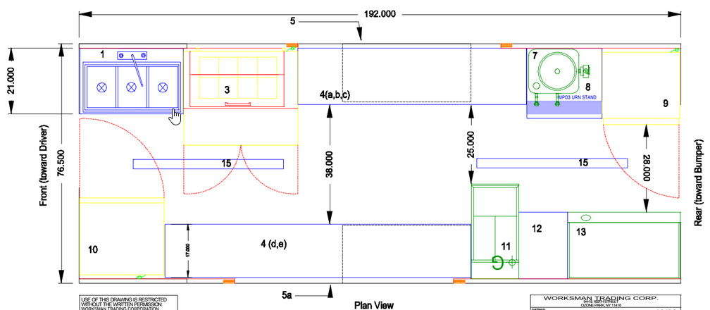 800 Buy Cart Food Trucks from Worksman Cycles