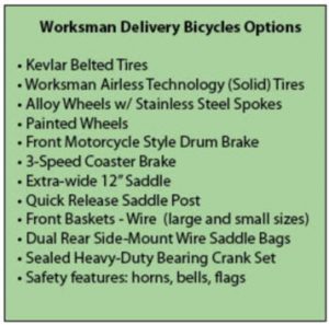 available upgraded bike features